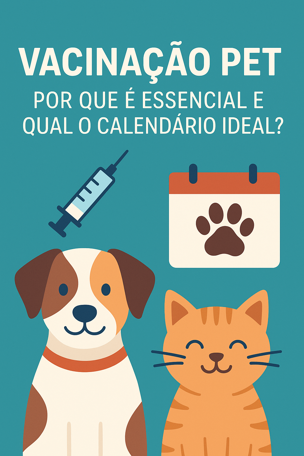 Imagem oficial de conteudo sobre vacinacao pet